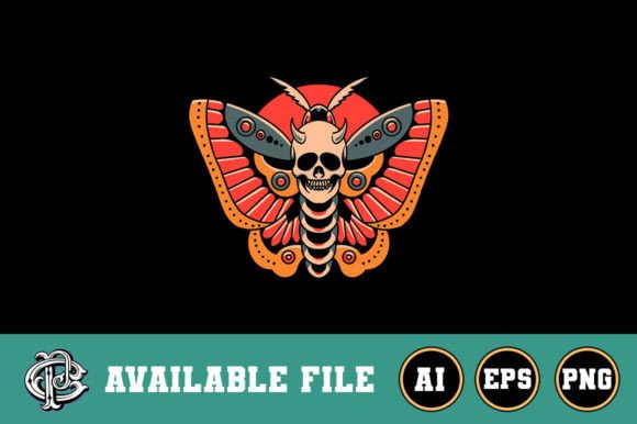 Download Horror Butterfly T-shirt Design - Design Collection