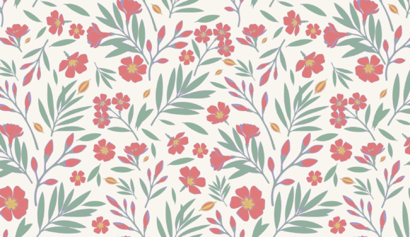 Download Sage Wildflower Pattern SVG EPS PNG - Png Collection