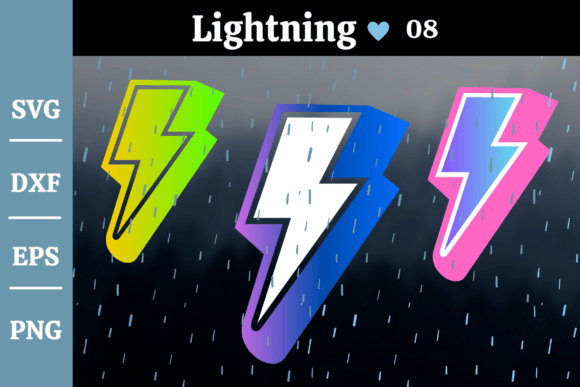 Download Lightning Flash Bolt Svg,Eps,Dxf,Png #A8 - Png Collection