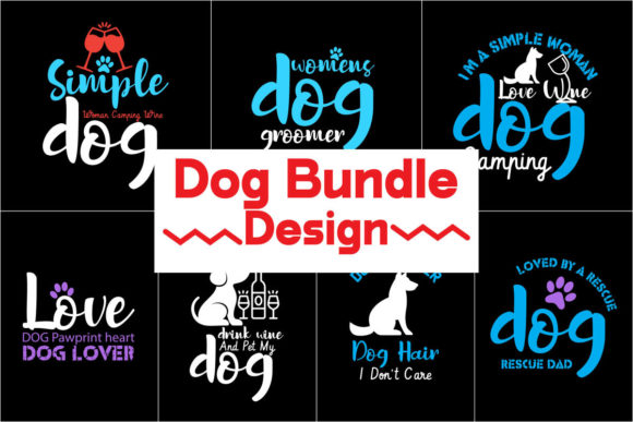 Download Dog Bundle | T-shirt Design - Design Collection