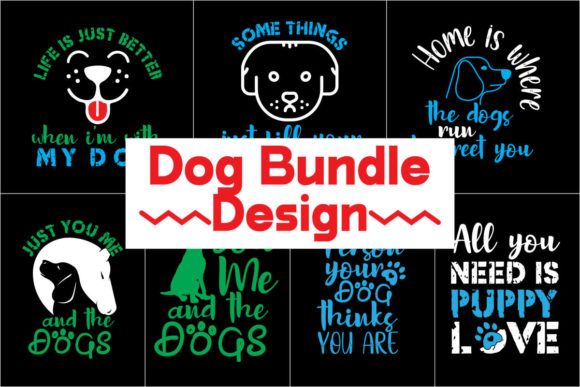 Download Dog Bundle | T-shirt Design - Design Collection