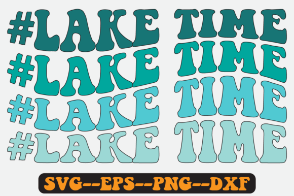 Download Lake Time Quote Retro Svg Design - Design Collection