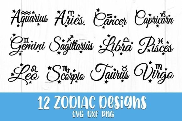 Download Zodiac Svg Bundle, Zodiac Signs Svg - Zodiac svg Collection