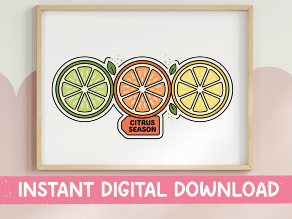 Download Citrus Season Lime Orange Lemon Design - Design Collection