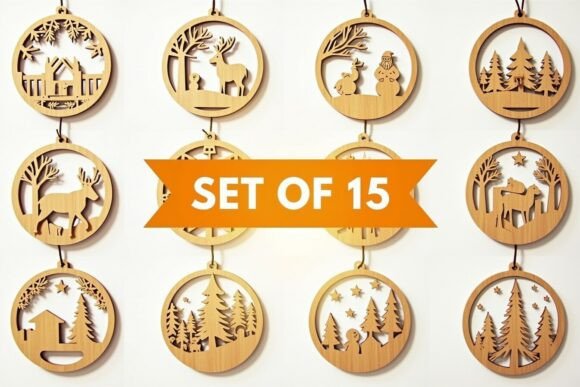 Download Christmas Tree Ornament Laser Cut Design - Design Collection