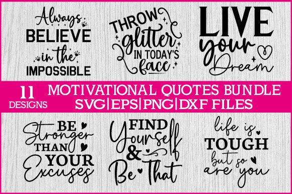 Download Boho Motivational SVG PNG Bundle - Png Collection