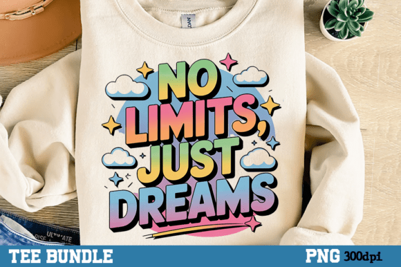 Download No Limits Just Dreams, Vintage Shirt Png - Png Collection