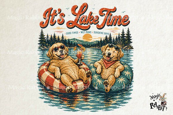 Download Its Lake Time Dog PNG - Png Collection