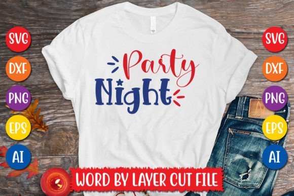 Download Party Night SVG Design - Design Collection