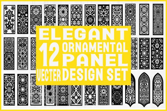 Download Elegant Ornamental Panel Vector Design - Design Collection