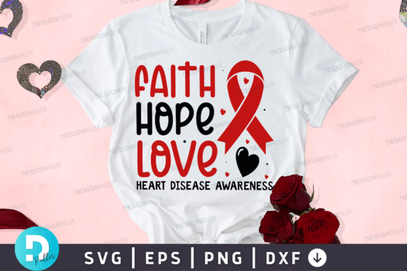 Download Faith Hope Love Heart Svg Design - Design Collection