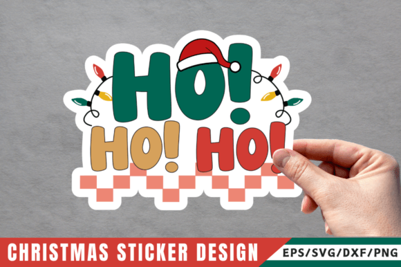 Download Ho Ho Ho Sticker Design - Design Collection