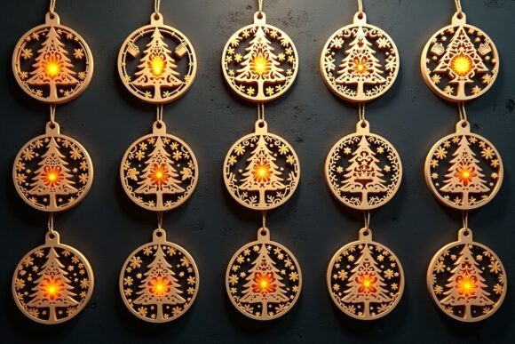 Download Christmas Ornament Laser Cut Design - Design Collection