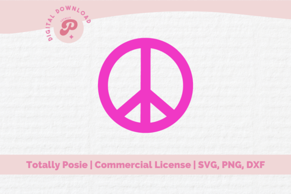 Download Pink Peace Sign SVG - Premium Resources