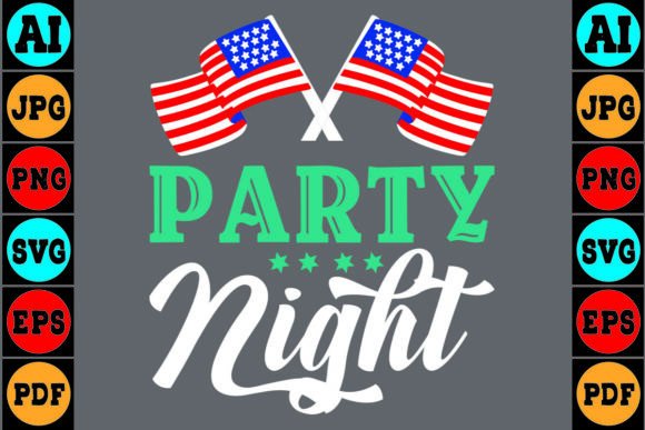 Download Party Night Svg Design - Design Collection