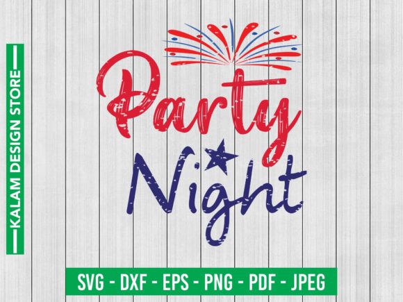 Download Party Night Svg Design - Design Collection