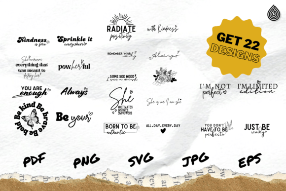 Download Boho Motivational SVG PNG Bundle - Png Collection