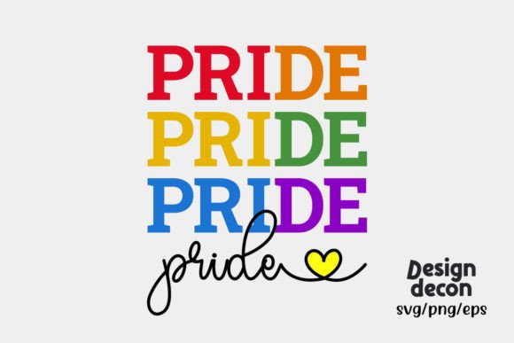 Download LGBTQ Pride Month Love Heart SVG Design - Design Collection