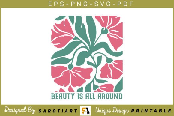 Download Boho Flower Inspiration SVG Design - Design Collection