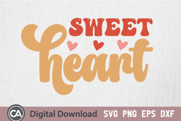 Download Free Retro Valentine SVG Design - Design Collection
