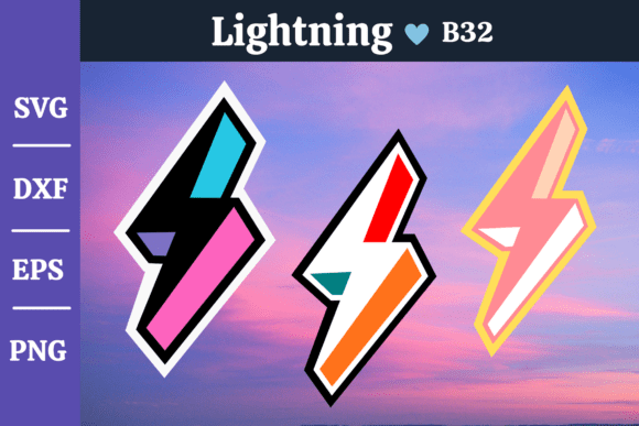 Download Lightning Flash Bolt Svg,Eps,Dxf,Png B32 - Png Collection