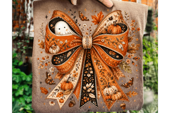 Download Floral Fall Ghost Coquette Png,Halloween - Png Collection