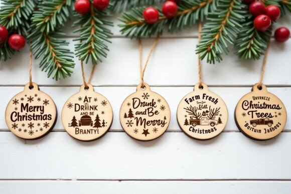 Download Christmas Ornament Laser Cut Design - Design Collection