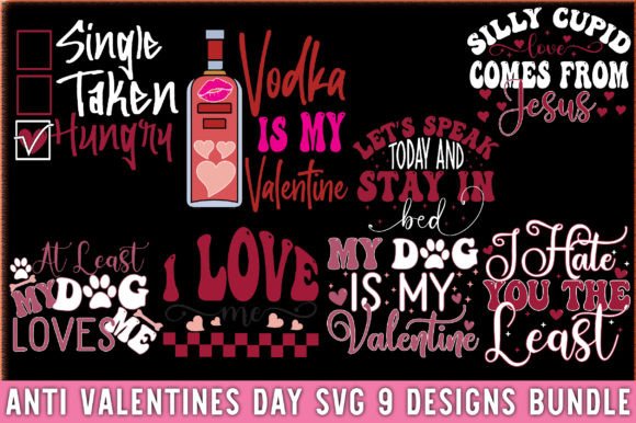 Download Anti Valentines Day Svg Designs Bundle - Design Collection
