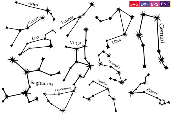 Download Star Zodiac Svg,Zodiac Constellation Svg - Zodiac svg Collection