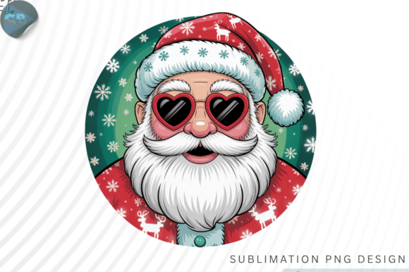 Download Christmas Santa Patchwork PNG Design - Png Collection