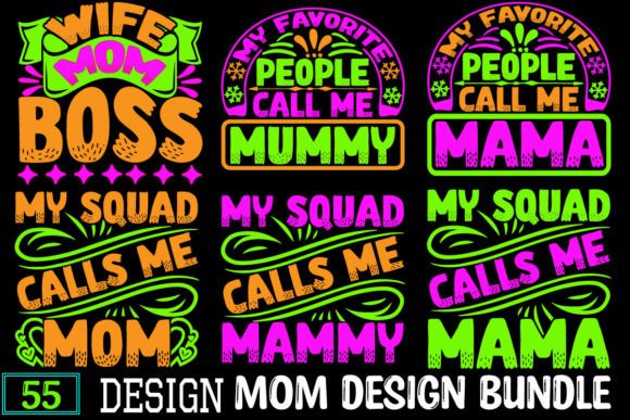 Download MOM Design Bundle - Design Collection