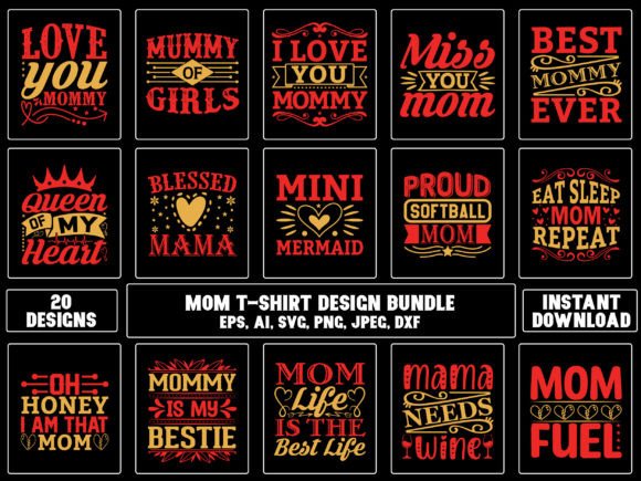 Download Mom Design Bundle - Design Collection