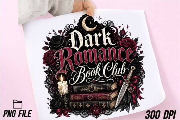 Download Dark Romance Book Club PNG Sublimation - Png Collection