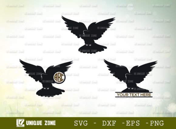 Download Flying Dove SVG Monogram, Pigeon Svg - Dove svg Collection