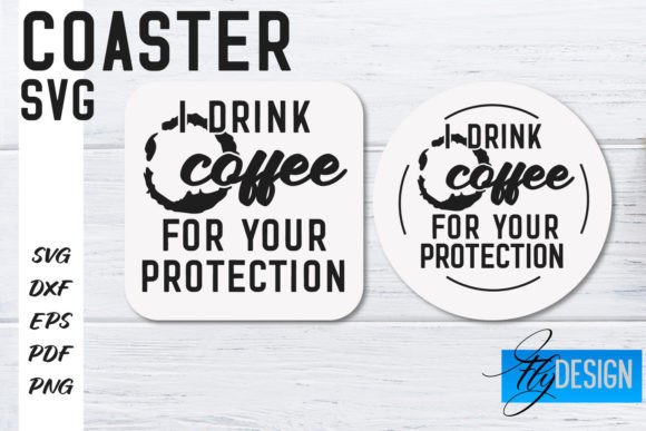Download Coasters SVG | Coffee SVG Design | Funny - Design Collection
