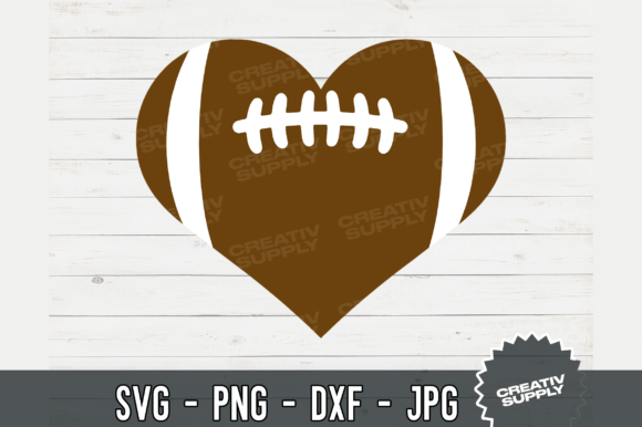 Download Football Heart Svg Png Heart Football - Png Collection