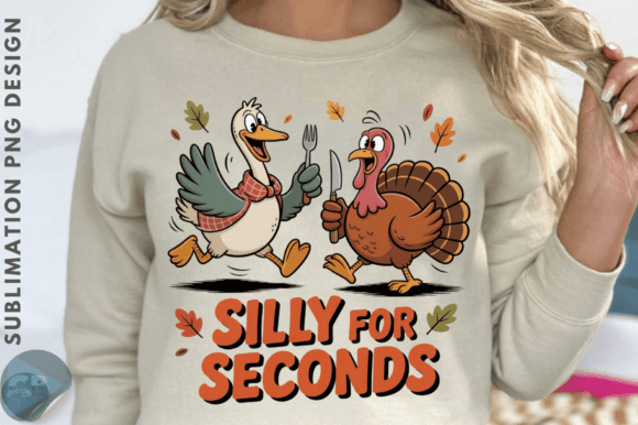 Download Silly for Seconds Funny Thanksgiving PNG - Png Collection