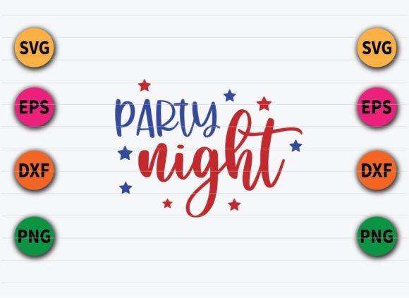Download Party Night Svg Design - Design Collection