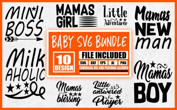 Download FREE Baby SVG Quotes Design Bundle - Design Collection