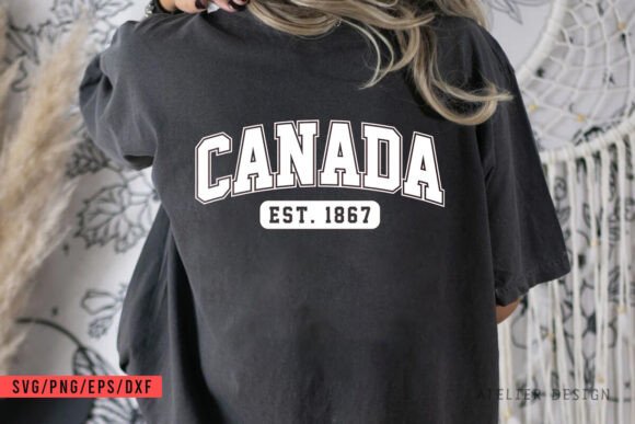 Download Canada Est. 1867 Svg Png Vintage Shirt - Png Collection