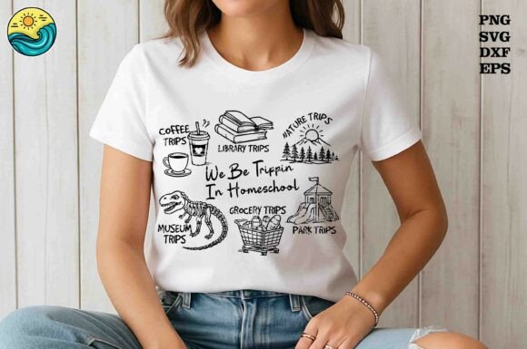 Download We Be Trippin Homeschool SVG PNG - Png Collection