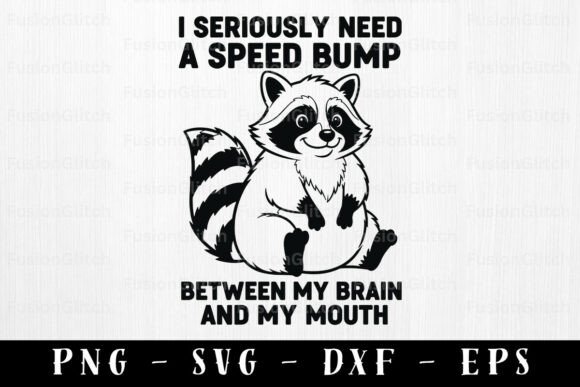 Download Raccoon Filter Brain Mouth Funny SVG PNG - Png Collection
