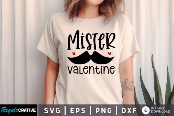 Download FREE Mister Valentine SVG Design - Design Collection