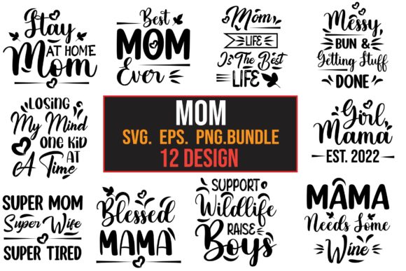 Download Mom Design Bundle - Design Collection