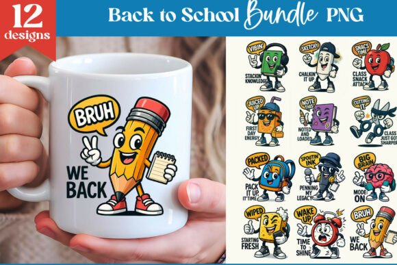 Download Funny Back to School PNG Bundle - Png Collection
