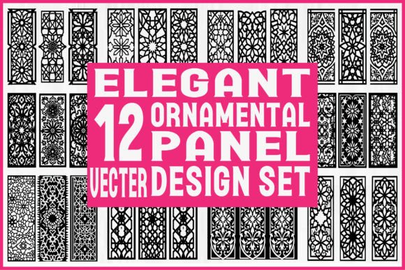 Download Laser Cut Ornamental Panel Vector Design - Design Collection