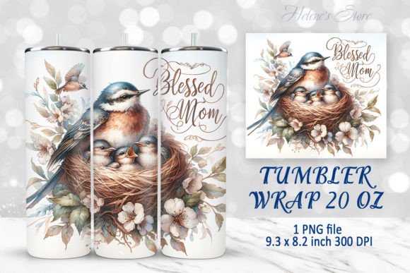 Download BLESSED MOM Tumbler Wrap Sublimation Png - Png Collection
