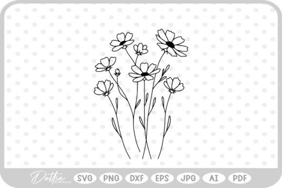 Download Wildflowers Flower Nature SVG PNG DXF - Png Collection