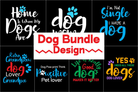 Download Dog Bundle | T-shirt Design - Design Collection