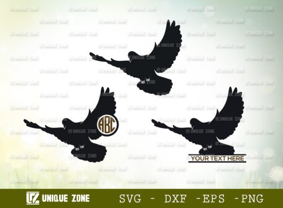 Download Flying Dove SVG Monogram, Pigeon Svg - Dove svg Collection